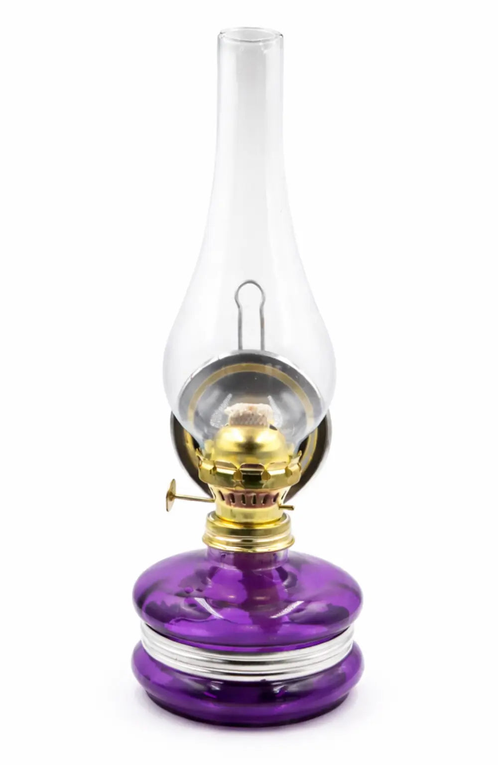 Mor Dekoratif Fitilli Gaz Lambası HM-01