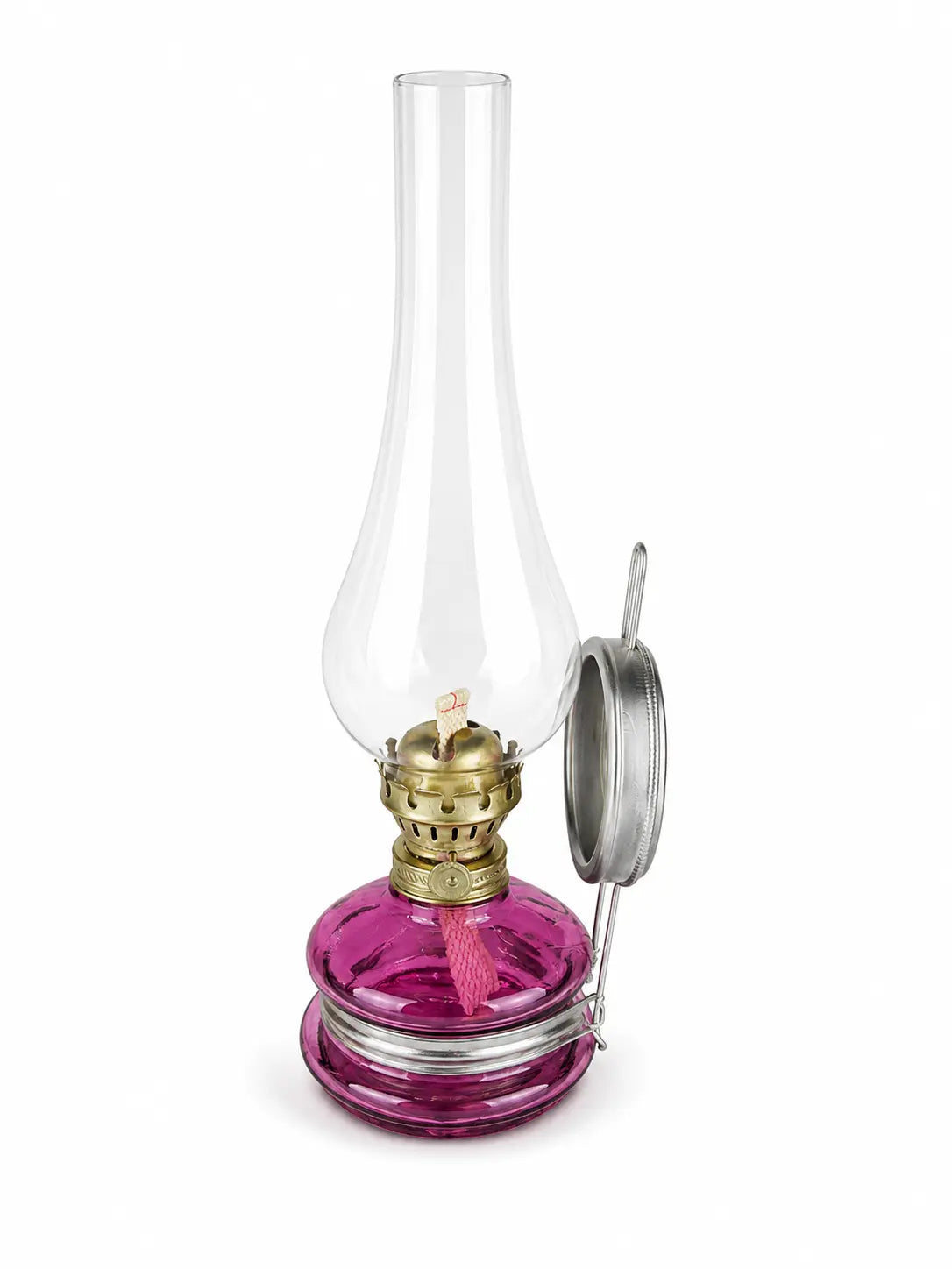 Pembe Dekoratif Fitilli Gaz Lambası HM-01