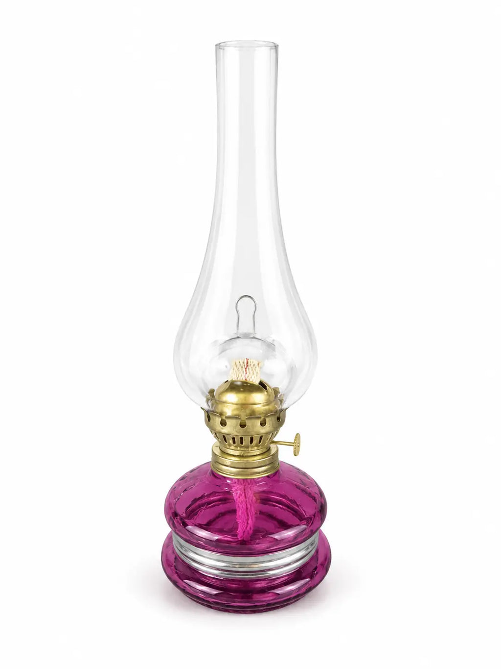 Pembe Dekoratif Fitilli Gaz Lambası HM-01