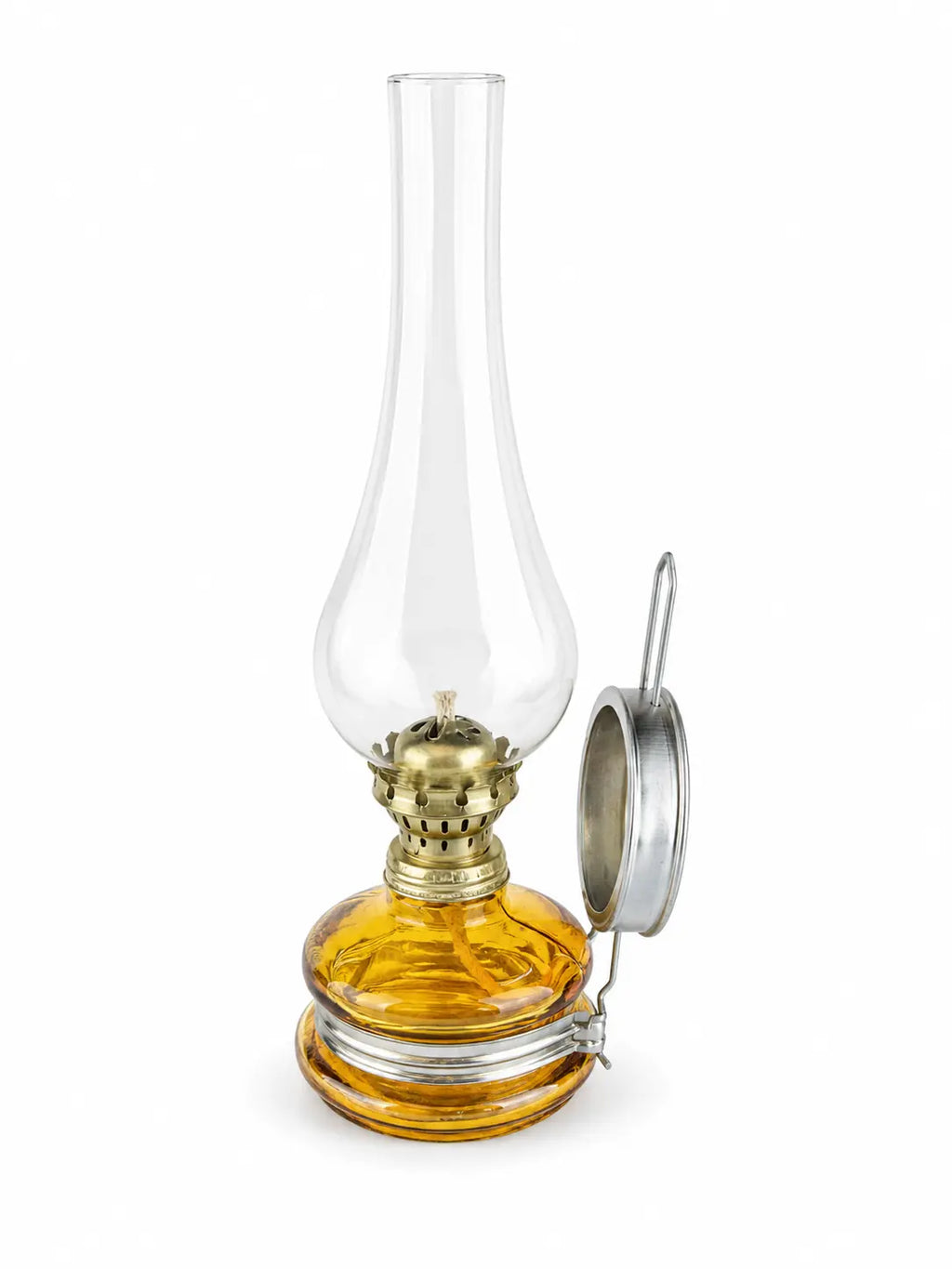 Sarı Dekoratif Fitilli Gaz Lambası HM-01
