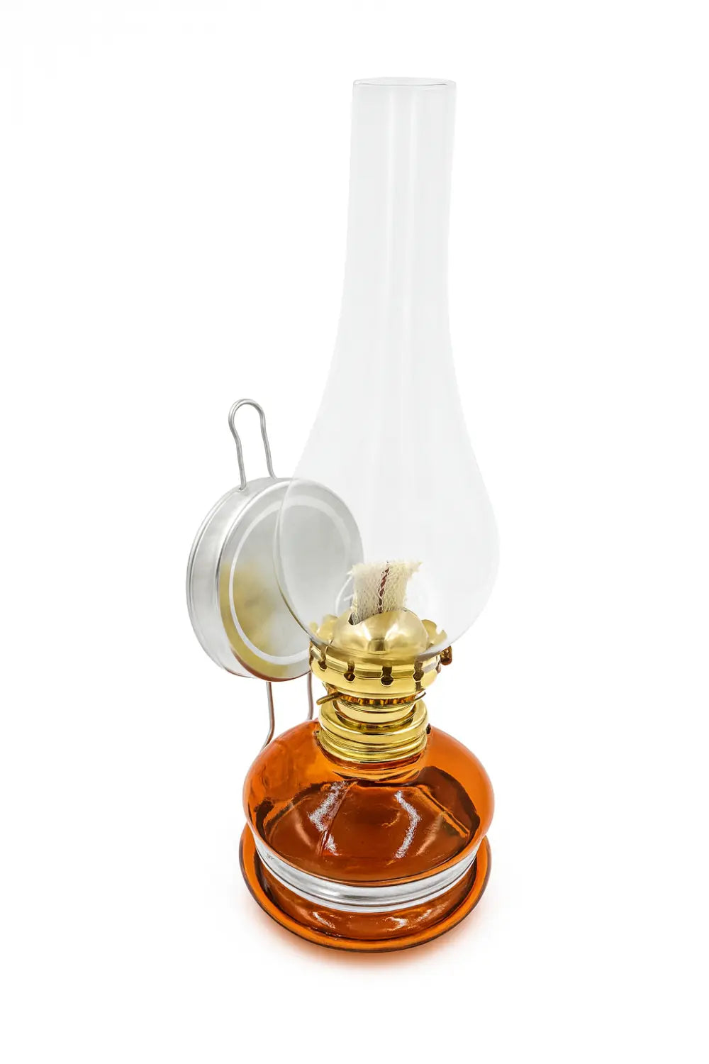 Turuncu Dekoratif Fitilli Gaz Lambası HM-01