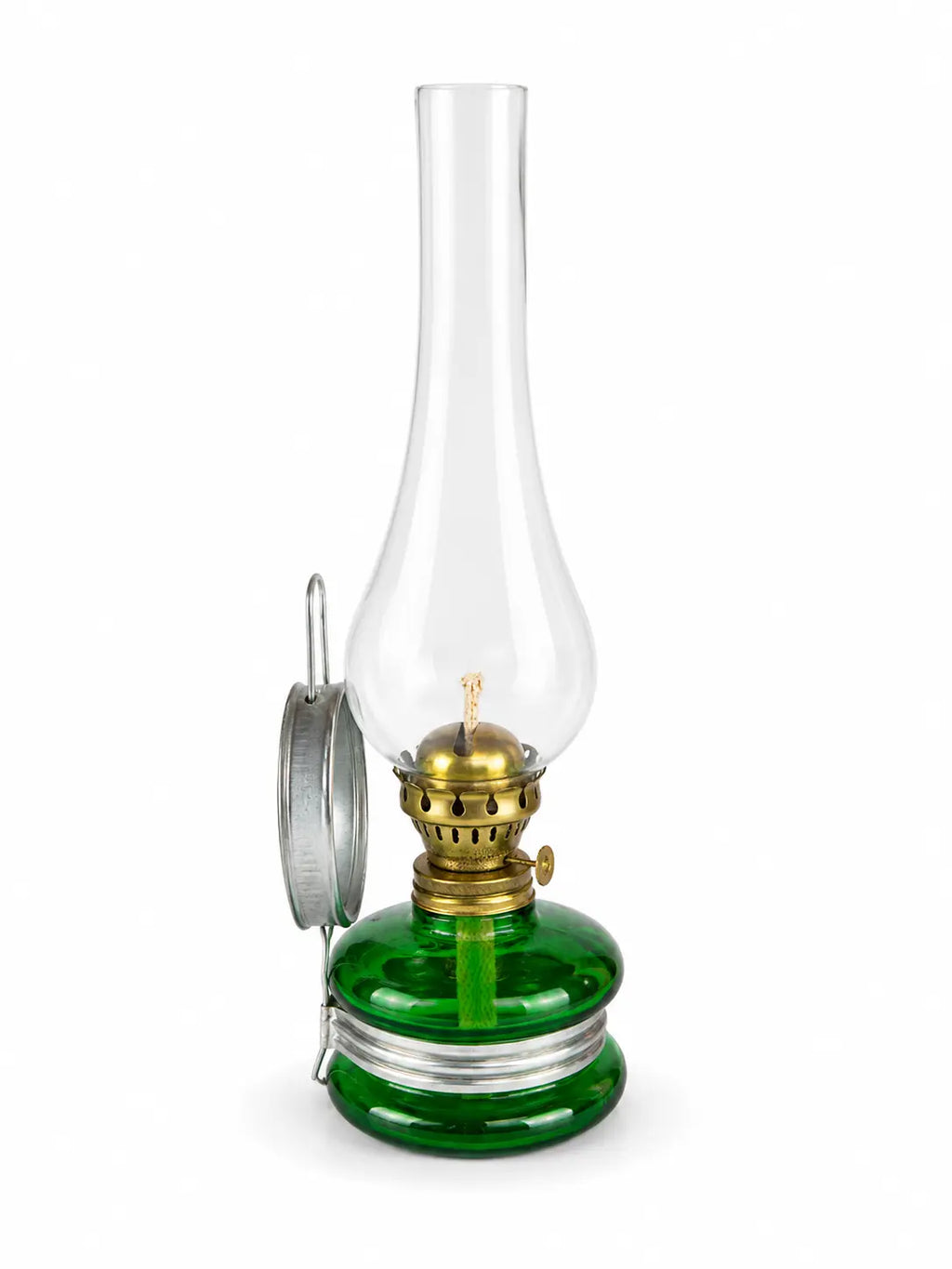 Yeşil Dekoratif Fitilli Gaz Lambası HM-01